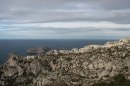 du col de Chèvres à Marseilleveyre
